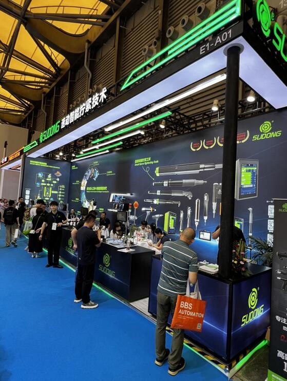 展會(huì)進(jìn)行時(shí)｜速動(dòng)智能展會(huì)現(xiàn)場(chǎng)直擊：智能擰緊技術(shù)賦能工業(yè)4.0